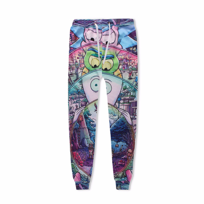 Beli ODM Anti Static Sublimation Sweatpants Tengah Pinggang Tipe Cetak Logo Di Kaki online manufacture