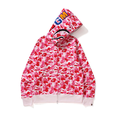 Beli Kamuflase Mandi Monyet Penuh Sublimasi Hoodies Pria Wanita Oversize Sweater online manufacture