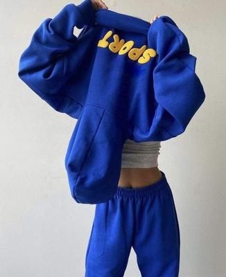 Beli Disesuaikan Berat Baja Sublimasi Sweatshirt Blank Puff Cetak Hoodies Custom online manufacture