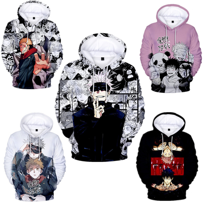 Beli 3D Print Anime Custom Sublimated Hoodies online manufacture
