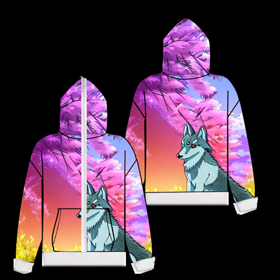 Beli Multi Style Digital 3D Sublimasi Zip Up Hoodie All Over Cetak atas permintaan Ringan online manufacture