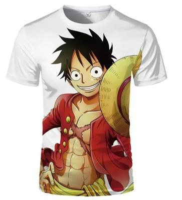 Beli Karikatur Cetak 3D Sublimasi Kaos T-Shirt Anime Pria Mode online manufacture