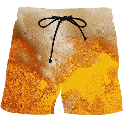 Beli Anti UV Custom Swimming Trunks Digital Sublimation Printing Shorts Untuk Pria Bernafas online manufacture