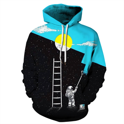 Beli Logo yang dipersonalisasi Hoodies Sublimasi Penuh Kapsul Kapsul Polyester Kapsul Pasangan Pakaian online manufacture
