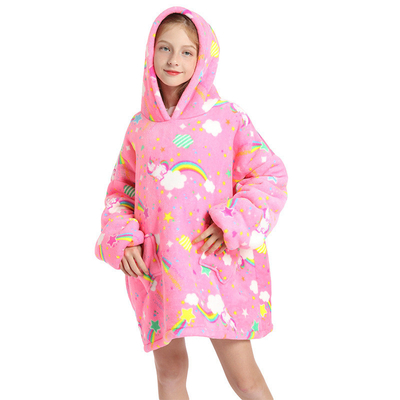 Beli Bergaya Nyaman Anak-anak Piyama Hooded Pakaian Selimut Hoodie online manufacture