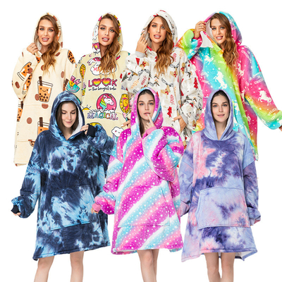 Beli Warna-warni Nyaman Pribadi Oversized Selimut Hoodie Sangat Panas online manufacture