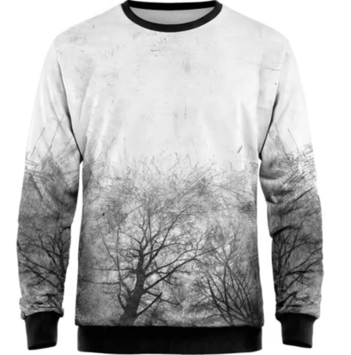 Beli Fashion Sublimation Crewneck Sweatshirt 100 Polyester Sweatshirt OEM online manufacture