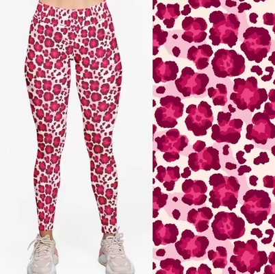 Beli Wanita Buttery High Waist Leopard Custom Printed Leggings Pengurangan Berat Badan online manufacture