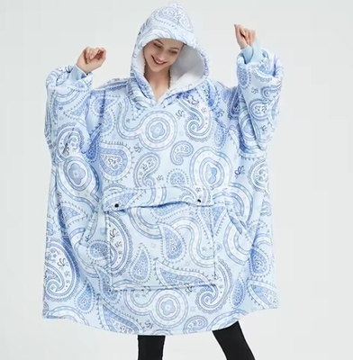 Beli Anime Print Desain tebal Hoodie Selimut Hoodie bulu TV Selimut online manufacture
