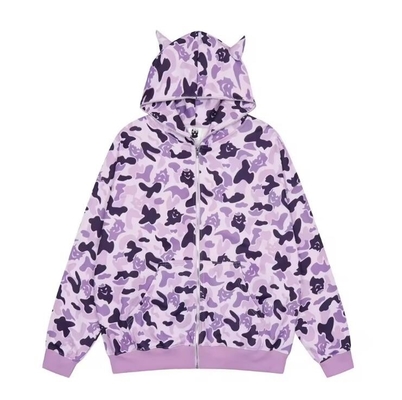 Beli Semua Tercetak Oversize Hoodie Kapas Kapas Kapas Kapas Kapas Kapas online manufacture
