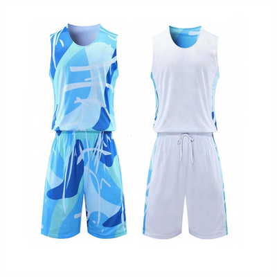 Beli Baju bola basket dengan celana pendek olahraga, latihan olahraga seragam latihan untuk pria online manufacture
