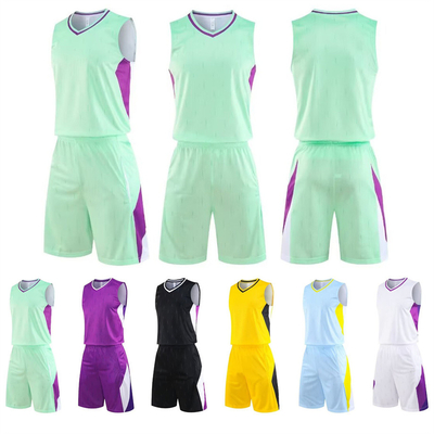 Beli Seragam basket Setelan Basket Outdoor Camp Pelatihan Ukuran Besar Vest bernafas berkeringat menyerap online manufacture