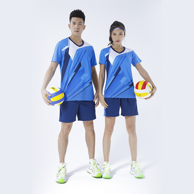 Beli Seragam Bola Voli Khusus Setelan Kebugaran Olahraga Tim Pria Dan Wanita Seragam Tercetak Pakaian Latihan Bernafas online manufacture