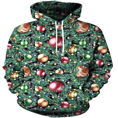 Beli Print Grafis Drawstring Vintage Drop Shoulder Hoodies Pullover lengan panjang Termal online manufacture