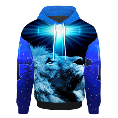 Beli Hoodies Pria tengkorak 3D cetak grafis Sweatshirts Pullover Top dengan saku online manufacture