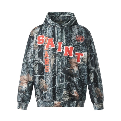Beli Unisex Rhinestone Pattern Drop Shoulder Hoodies Logo yang disesuaikan online manufacture