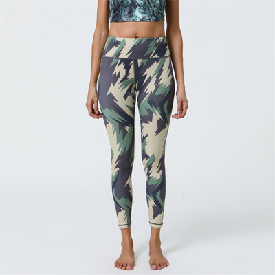 Beli Sport Yoga Pants High Waist Tights Butt-lifting Yoga Leggings Printed Leggings Kebugaran Wanita online manufacture