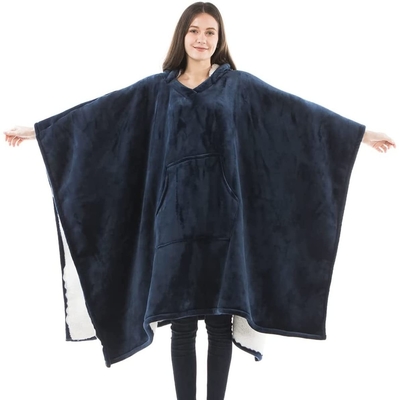Bulu Pocket Giant Oversized Selimut Hooded