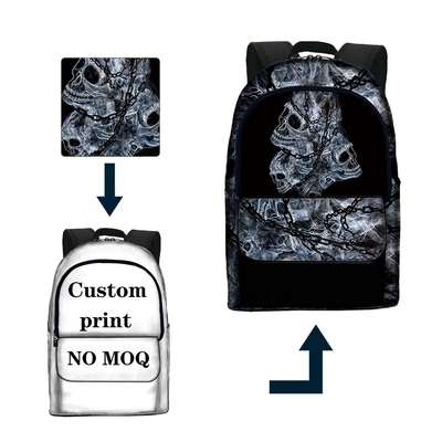 Custom Logo kosong Sublimasi ransel Waterproof Pribadi