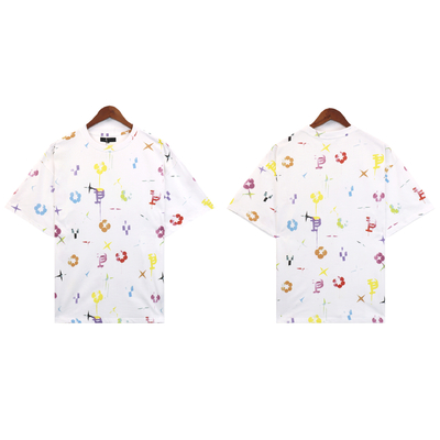 OEM ODM Pakaian Sublimasi Kaos Polyester Custom Brand Oversized