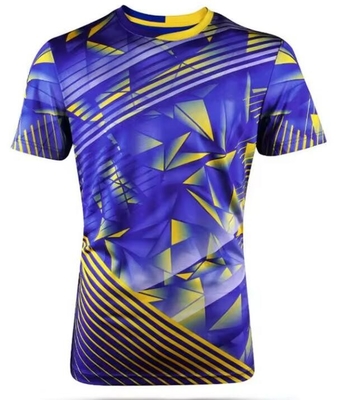 Mesin Cuci lengan pendek kosong Sublimasi T-shirt Custom LOGO dicetak