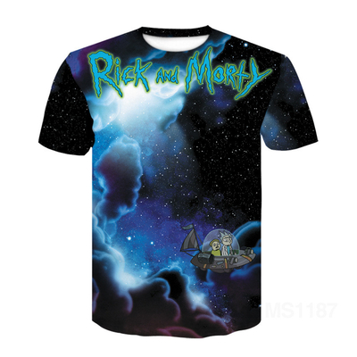 OEM ODM Mewah Custom Short Sleeve T-Shirt Pria Oversized Graphic Tee