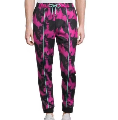 Casual Sublimation Running Pants Pria Polyester Track Pants Anti Pilling