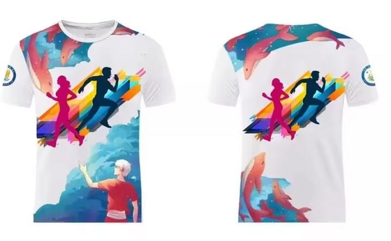 T-shirt ukuran besar cetak plus ukuran cepat kering Gym Fit T-shirt