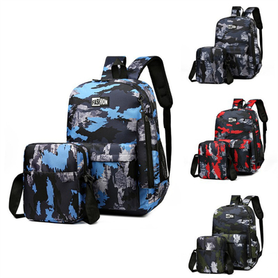 Digital Prints Backpack Perjalanan Pria Fashion sederhana Trendi Sekolah Menengah Travel Notebook Tas