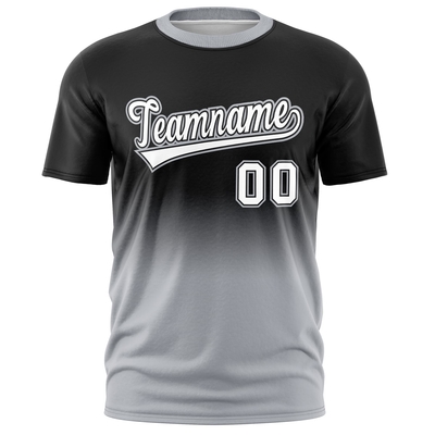 T-shirt yang dipersonalisasi Cetak Team Jersey Setelan Olahraga Custom Seragam Dengan Celana Pendek Tercetak Nama & Nomor