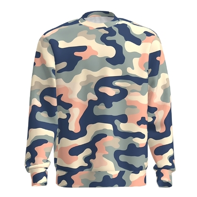 Digital Printing Hoodie Round Neck Sweatshirt Sublimasi Termal Custom DIY Hoodie