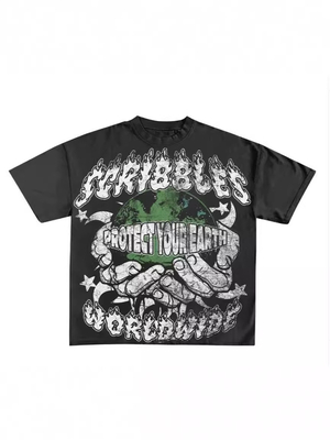3D Graphic Boys Girls T-Shirt, Crewneck T-Shirts lengan pendek untuk Remaja
