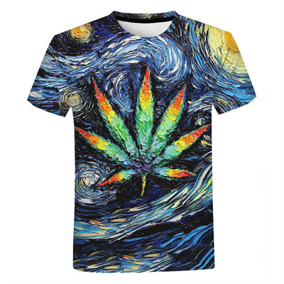 Kaos T-Shirt Cetak Untuk Pria Kustom Semua Kaos Cetak Grafis Cetak 3D Pakaian